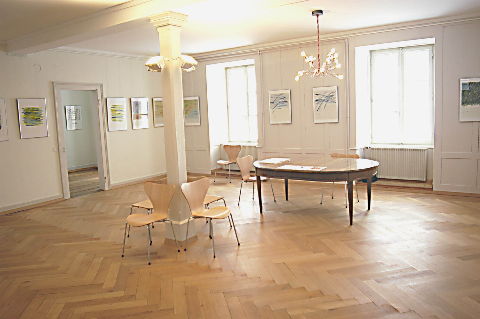 Kulturhof Schloss Köniz - Chornhuus - Gelerie-Trouzimmer, weiteres Bild