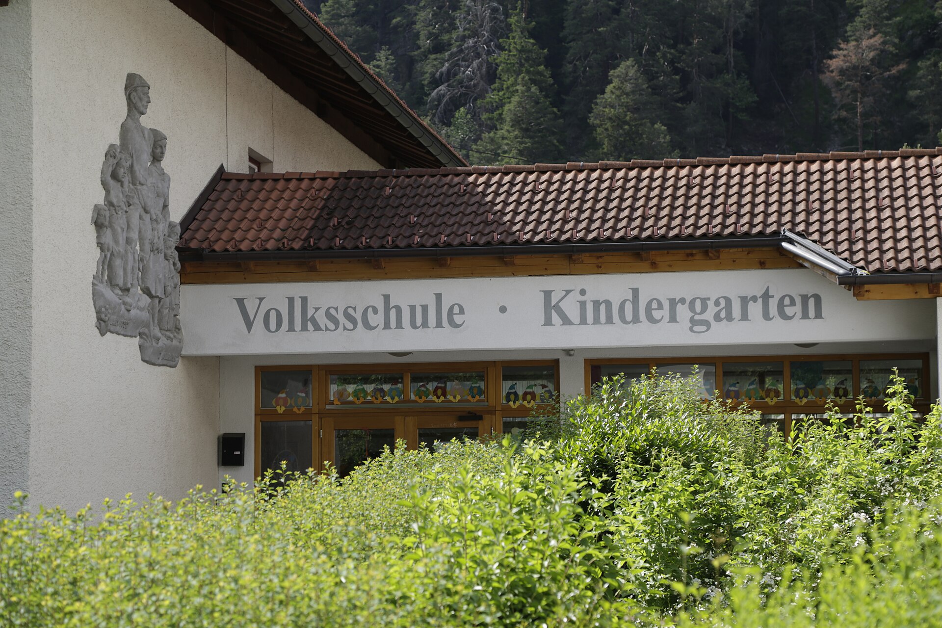 Dorfzentrum Tösens in Tösens