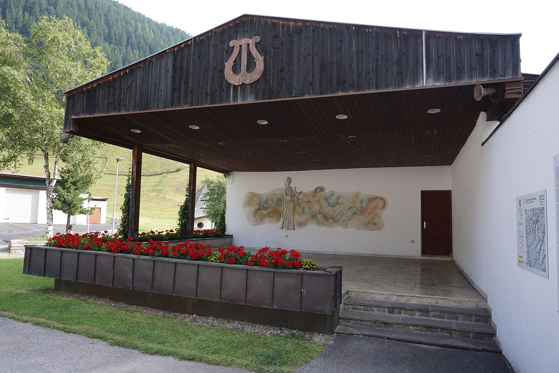 Musikpavillon in Gries im Sellrain